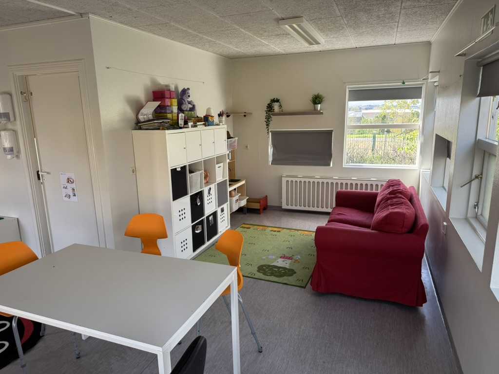 Færanleg húseining við Maríuborg