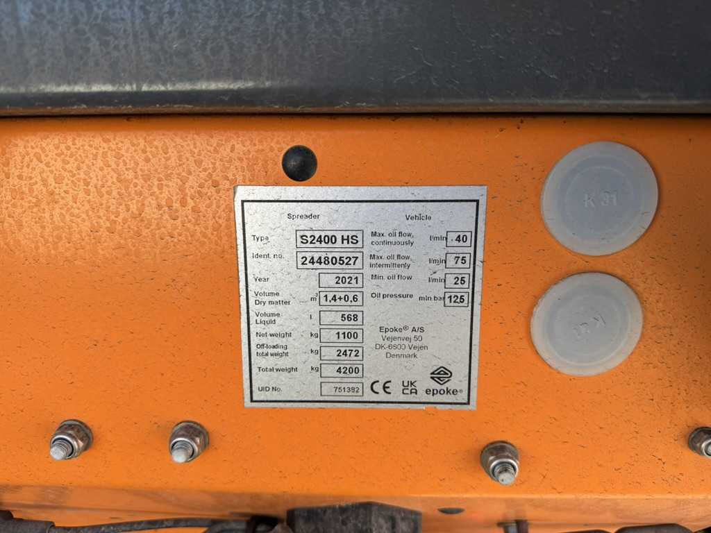 Epoke S-2400 HS dreifari