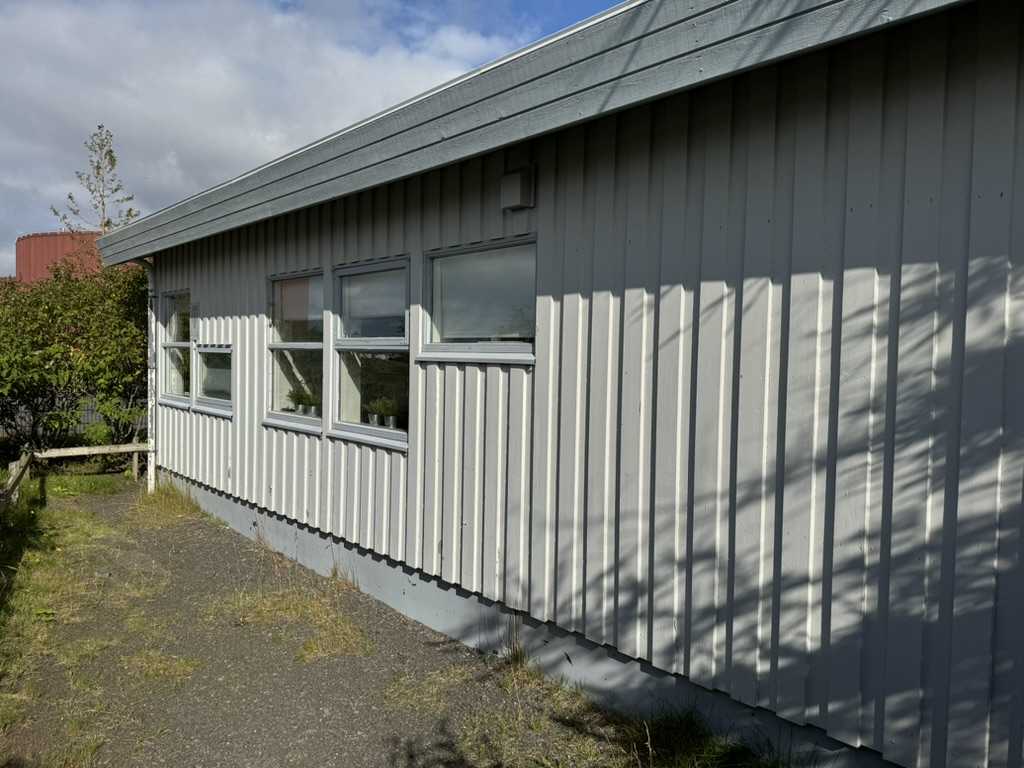 Færanleg húseining við Maríuborg