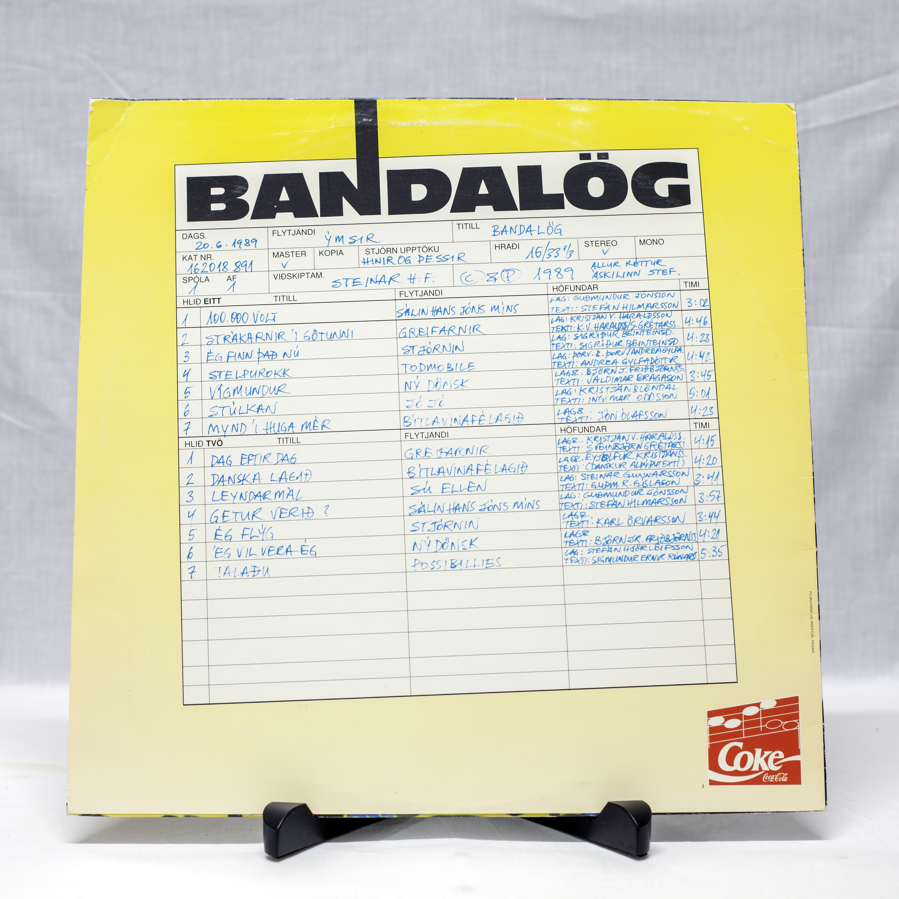 Ymsir - Bandalög