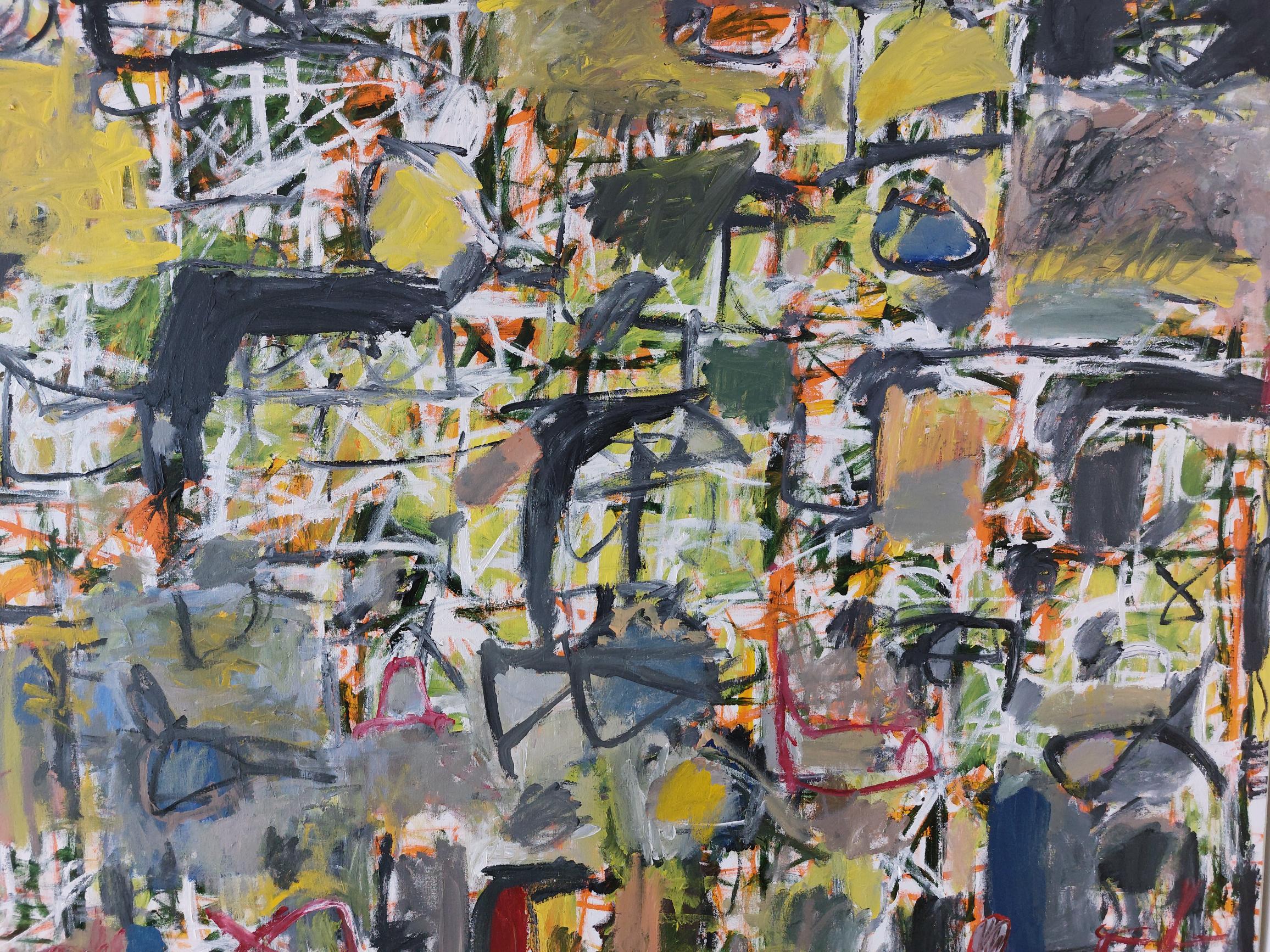 Óli G Jóhannson (1945 - 2011) 145cm x 145cm