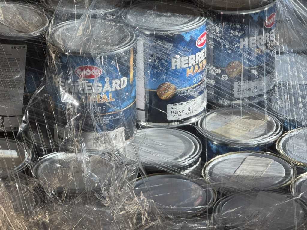 5 bretti af viðarvörn ásamt lit