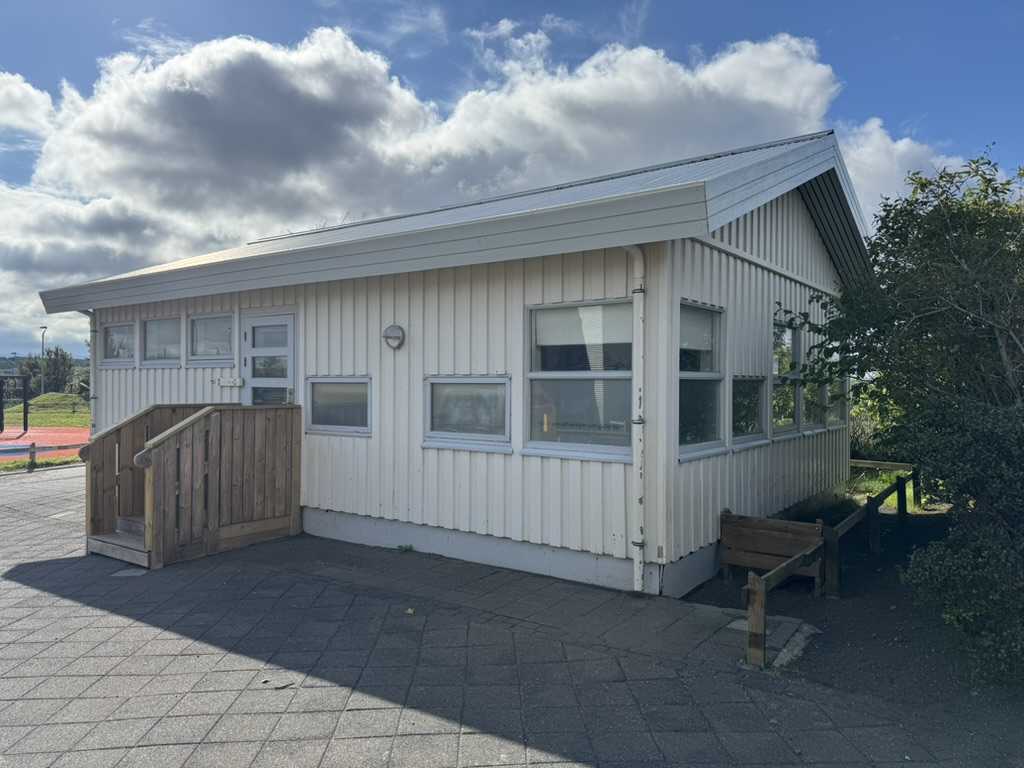Færanleg húseining við Maríuborg