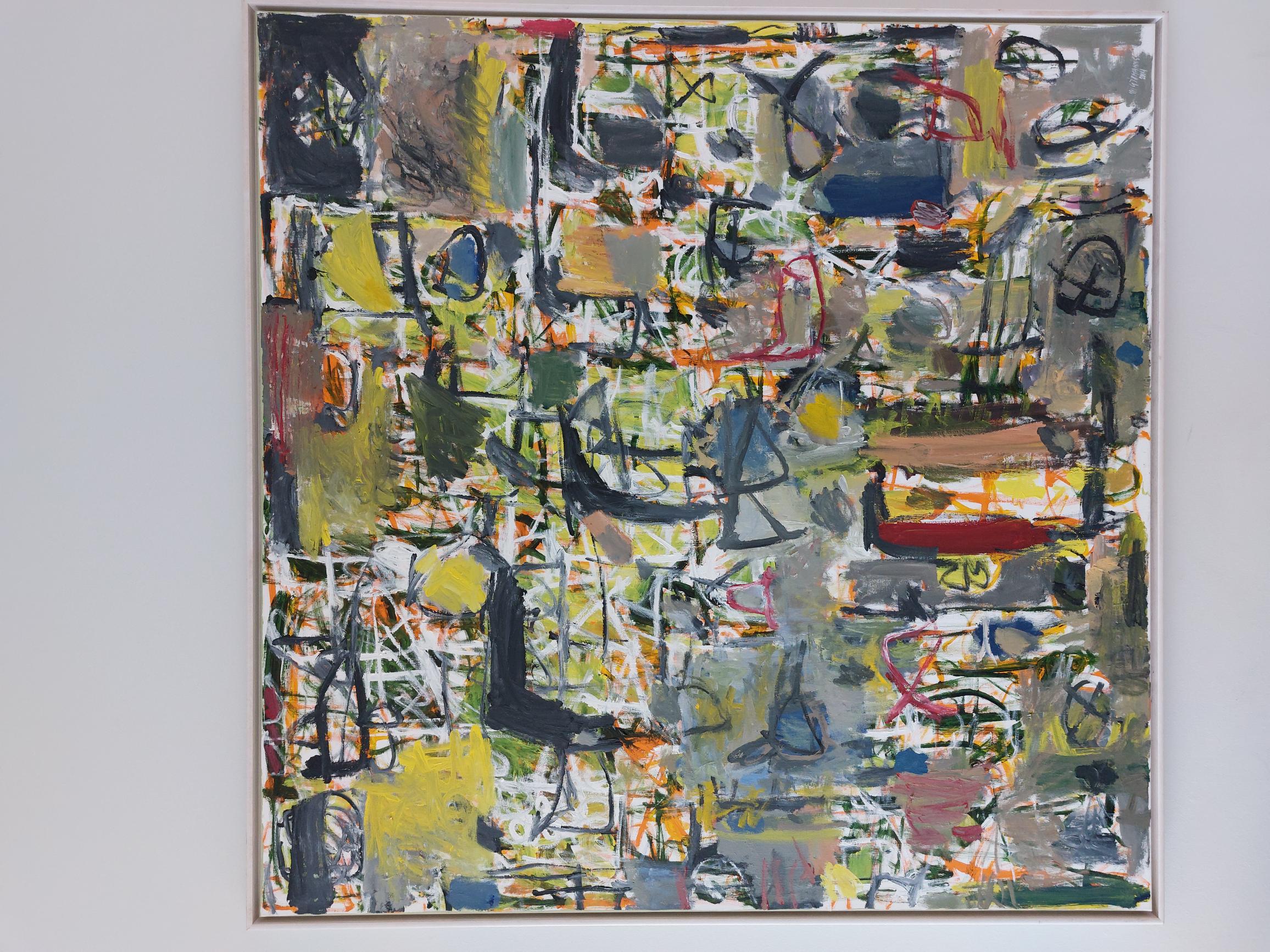 Óli G Jóhannson (1945 - 2011) 145cm x 145cm