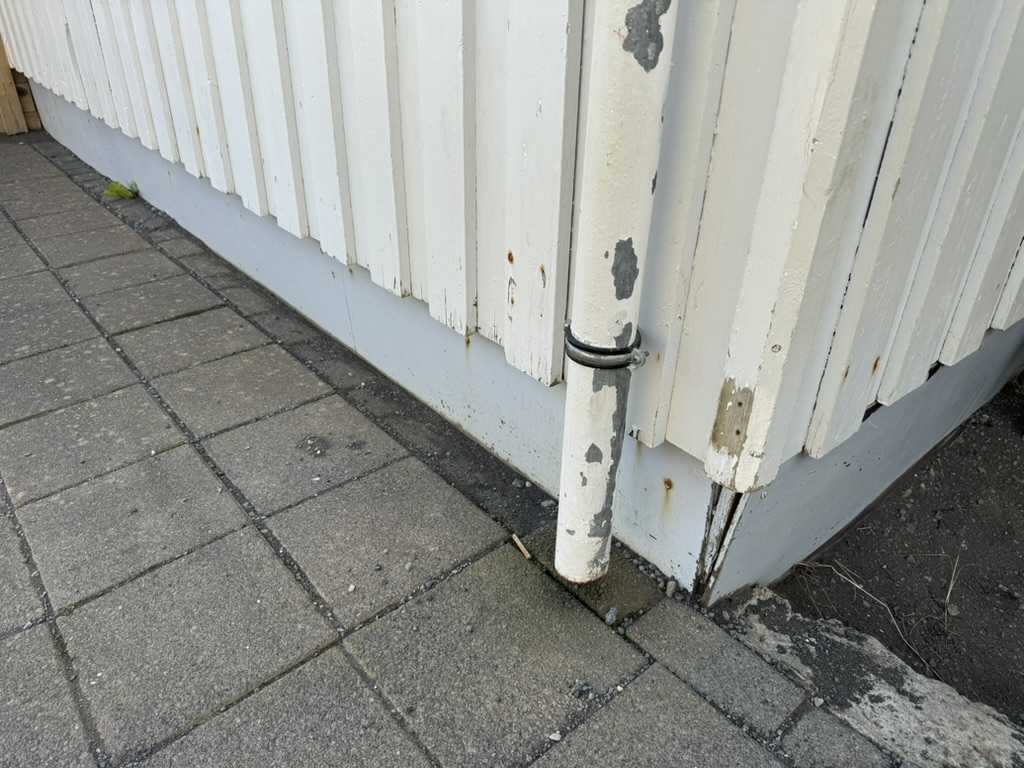 Færanleg húseining við Maríuborg