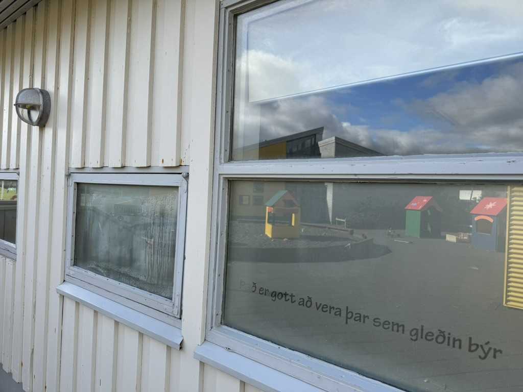 Færanleg húseining við Maríuborg
