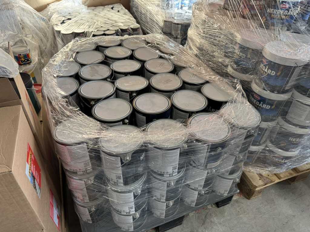 5 bretti af viðarvörn ásamt lit