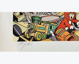 ERRÓ(1932) - Hommage a picasso
